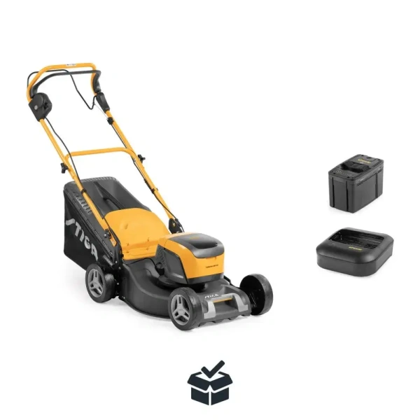 Аккумуляторные газонокосилки Stiga